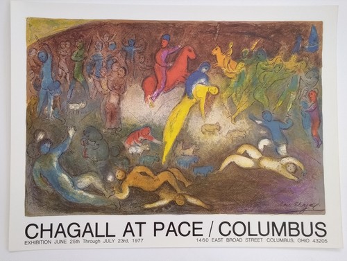 Poster mostra chagall - mostra, pace