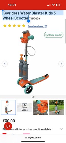 Keyriders water blaster box - keyriders,