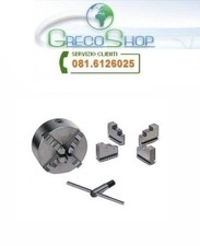 Mandrino autocentrante per tornio 4+4 griffe Ø 125mm