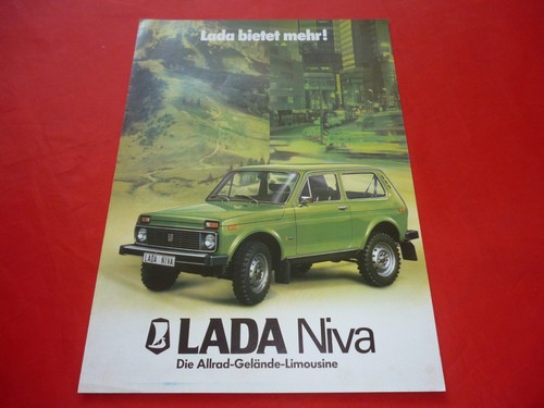 Lada niva depliant - niva,