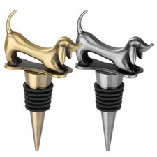 Tappo Vino Bassotto Salsiccia Amante dei Cani Tappi Bottiglia per Club Party Gadget