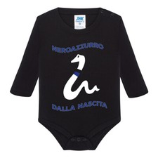 BODY NEONATO INTER manica corta Idea Regalo per bimbo divertente interista