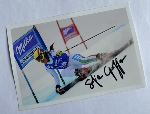 Autografo originale sci alpino - autografo,