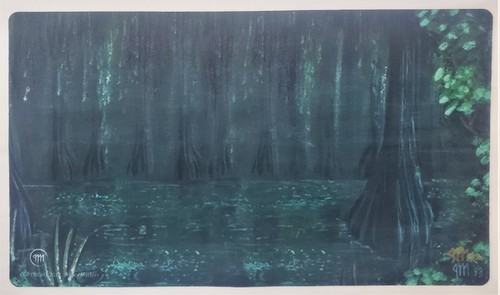 Bayou playmat mtg play - mtg, mat