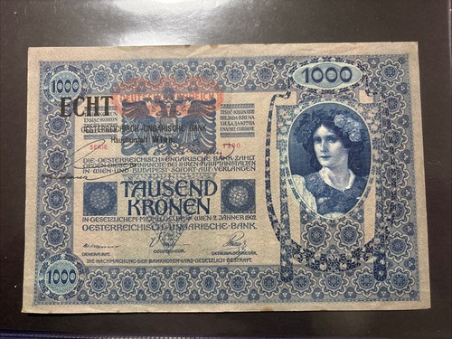Banconota 1000 corone kronen - banconota,