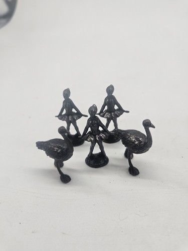 Lotto figurine in metallo - di,