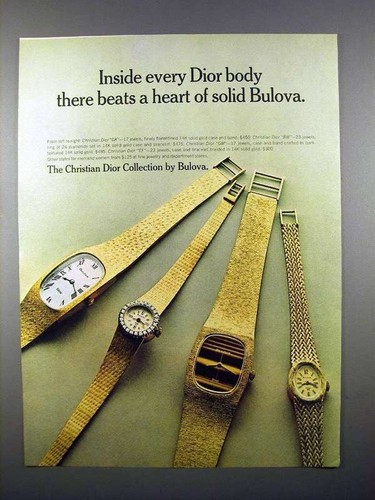 Pubblicità orologio bulova - orologio,