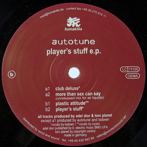 Autotune player stuff - autotune, e.p
