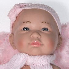 Bambola Giada neonata Fatta A Mano Morbido Lattice PROFUMO Vaniglia 42cm Spagna