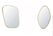 Maisons Du Monde Set di 2 Specchi Marina Oro Arredamento Casa Soggiorno