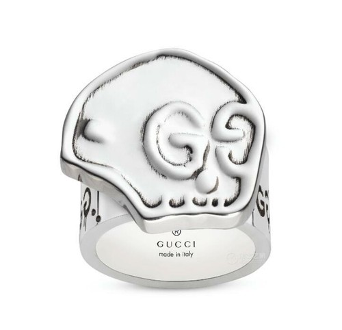 Gucci anello fantasma argento - anello,