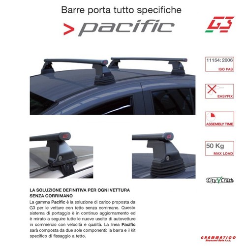 Barre portatutto portapacchi - barre,