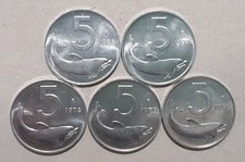 ITALIA 1975/1980 LOTTO DI 5