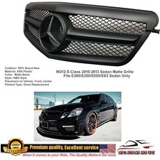 E63 E-Class Grille Matte Black
