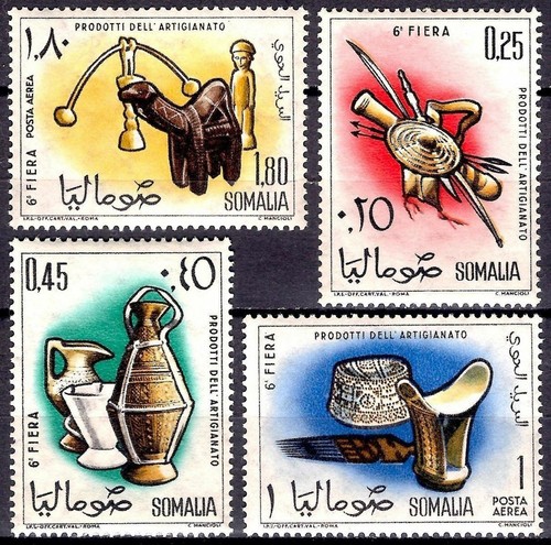 Somalia 1961 artigianato - somalia,