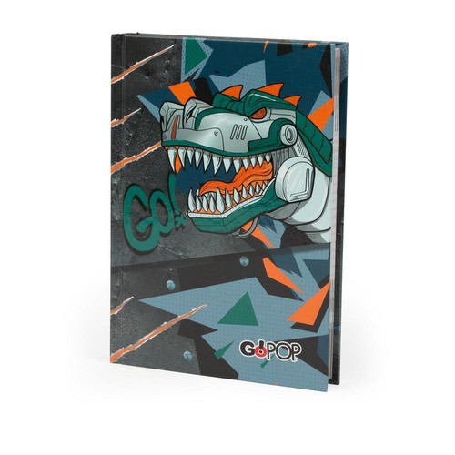 Diario scuola rex gopop - diario, t-rex