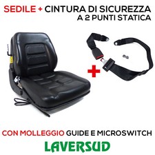 Sedile con Molleggio + Cintura