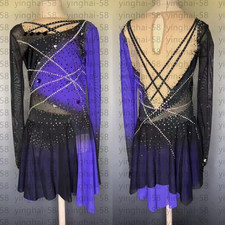New figure skating dress w0440 - new,