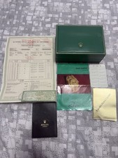 VERY RARE BOX Genuine Rolex
