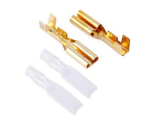 10x connettori faston isolati - 10x,