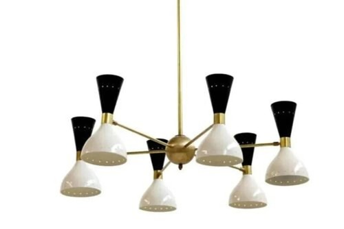 Lampadario italiano metà