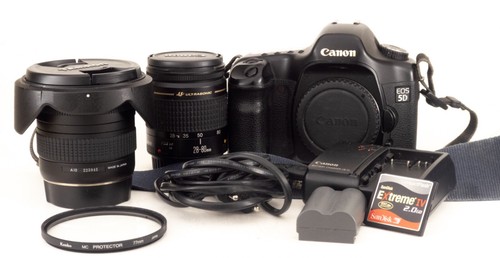 Canon dslr camera kit - 5d,