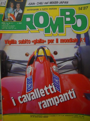 Rombo 1987 con poster - 14,