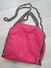 Borsa a tracolla Stella McCartney in ecopelle originale Falabella rosa...