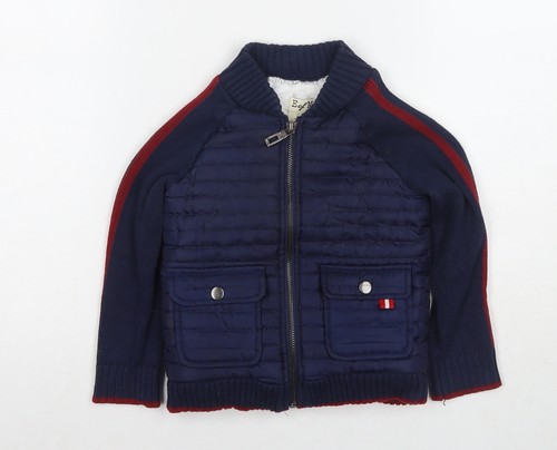 Giacca blu ragazzo taglia - blu, 3