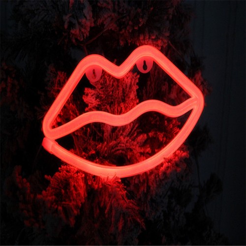 Scritta neon parete - da, insegna