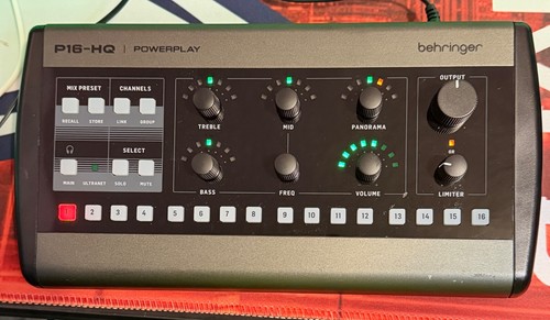 Behringer p16 powerplay - behringer, p16-hq