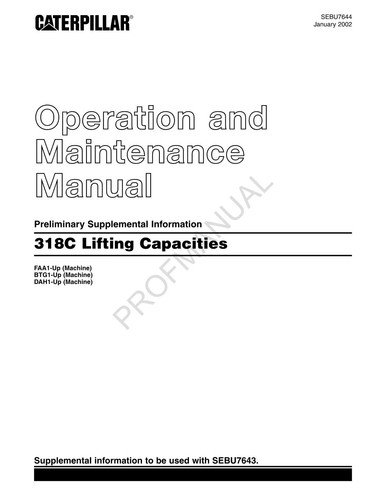 Manuale manutenzione operatori - manutenzione,