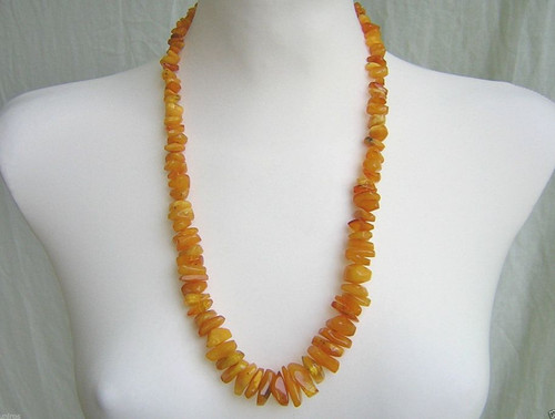 Collana ambra butterscotch - collana, di