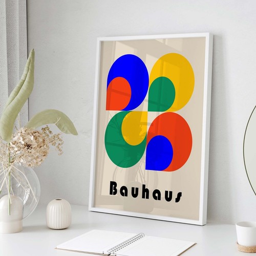 Bauhaus poster arte astratta - bauhaus,