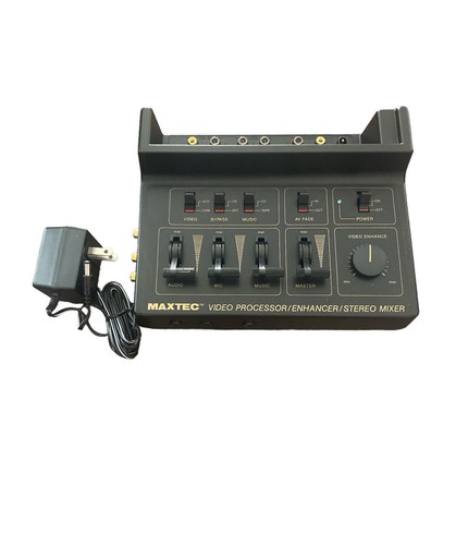 Maxtec video processor - maxtec,