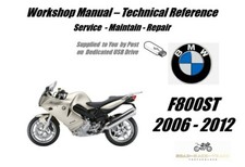 BMW F800ST F800 ST Manuale