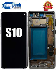 Samsung S10 SM-G973F Display InCell LCD Touch Schermo Frame Nero