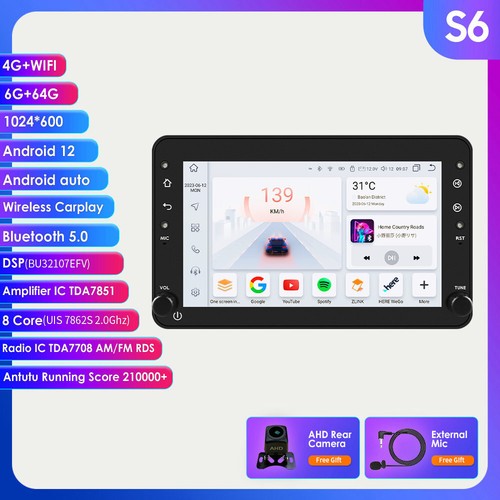 Autoradio 64g core android - 6+64g, 8