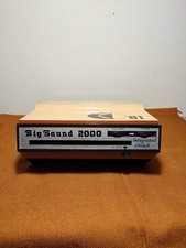 MANGIADISCHI CON RADIO ANNI 60 BIG SOUND 2000 COLORE ARANCIO VINTAGE DA RIVEDERE