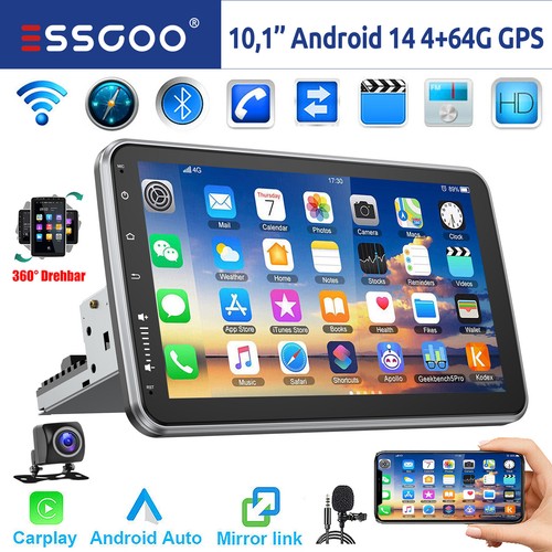 Autoradio 64g android - autoradio, 4+64g