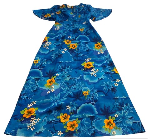 Abito lungo vintage - , royal