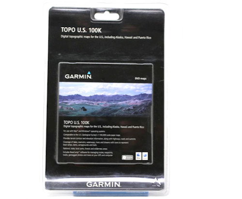 Garmin topo 100k dvd - u.s.,