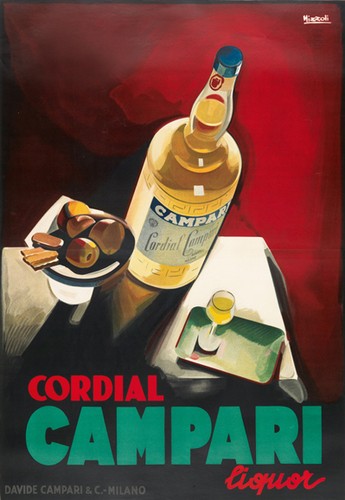 Campari 1926 stampa - campari, su