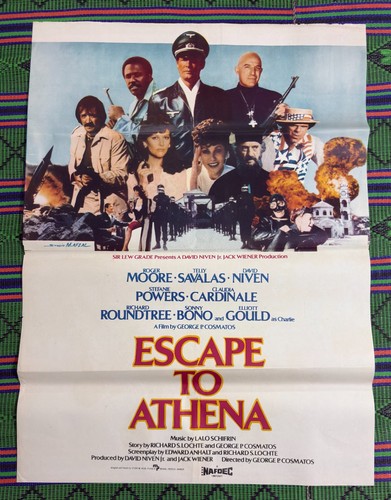 Poster vintage fuga - ad, athena
