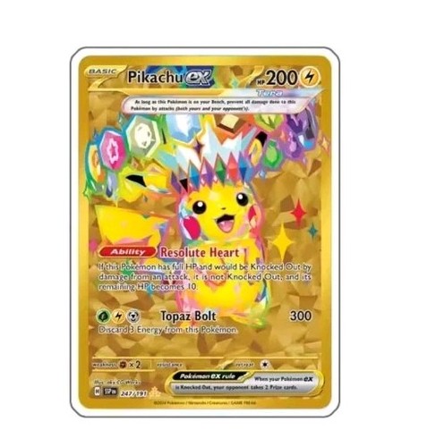 Pikachu 247 191 full art - pikachu,