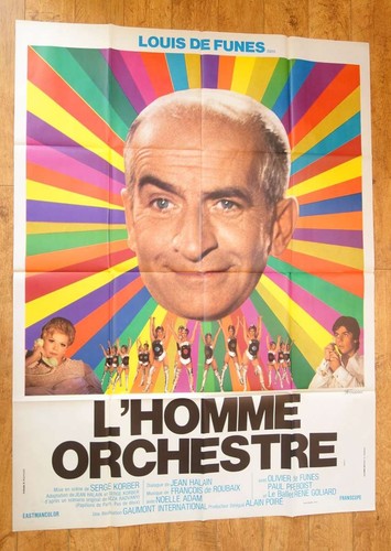 Louis funes homme orchestre - funes,