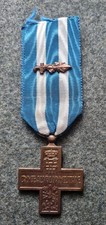 REGNO ITALIA VITTORIO EMANUELE III° CROCE AL VALOR MILITARE MODELLO 1941 GLADIO