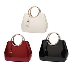 Borsa a mano in vernice