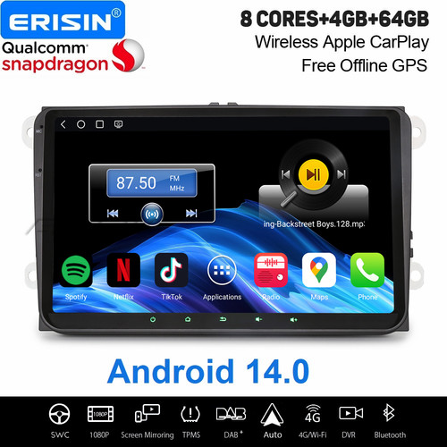 64gb android 14 carplay - 9",