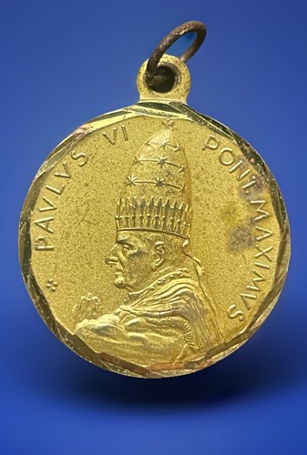 Medaglia religiosa vintage